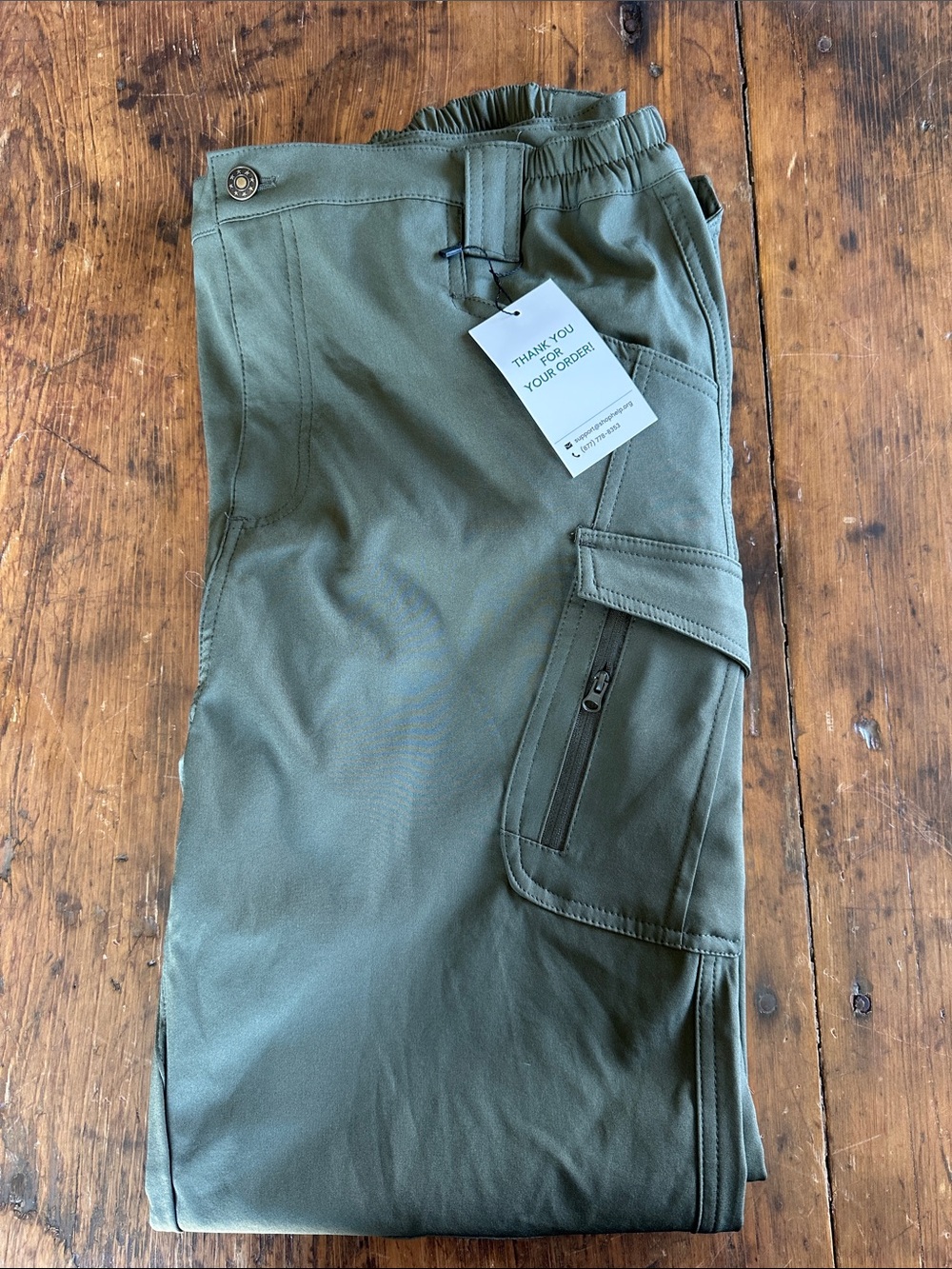 FlexCamo XL 30 Tactical Men's Cargo Pants in Olive Green with Utility Pockets